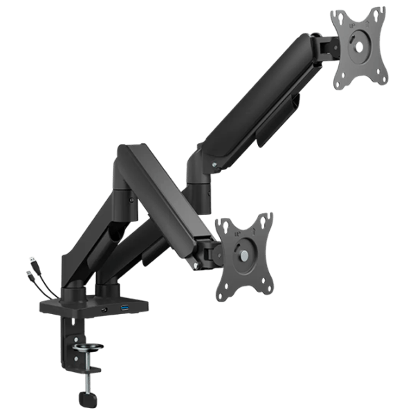 Suport pentru monitor Gembird MA-DA2U-01 VESA 100 x 100 mm/ Black photo 1