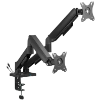 Suport pentru monitor Gembird MA-DA2U-01 VESA 100 x 100 mm/ Black