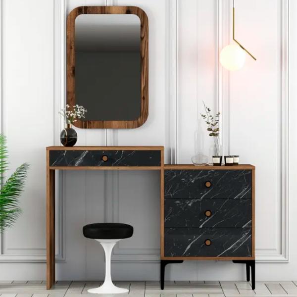 Masă de toaletă Trendy Lizbon 54 PAL / Brown photo 2