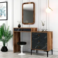 Masă de toaletă Trendy Lizbon 54 PAL / Brown photo 5