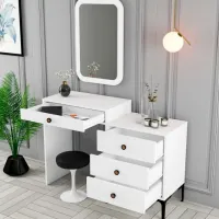 Туалетный столик Trendy Lizbon 54 ЛДСП / White photo 4