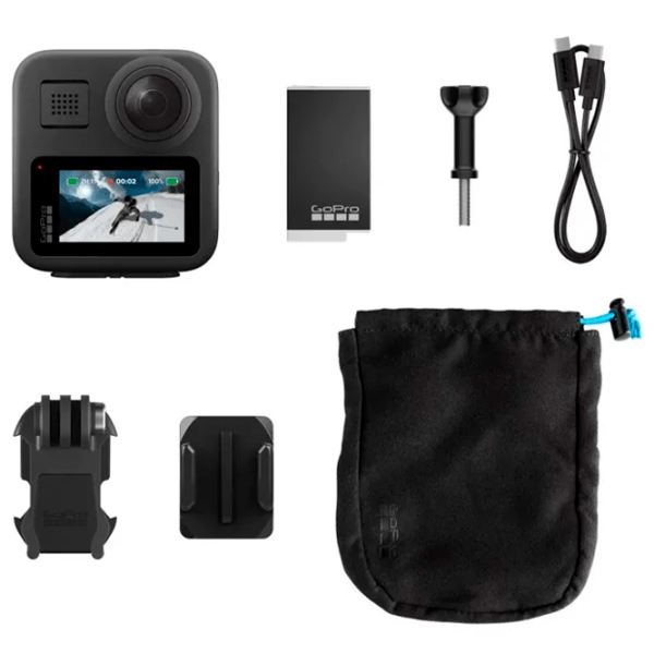 Cameră action GoPro MAX 2 Gen 2 16.60 MP / 1600 mAh / Black photo 5