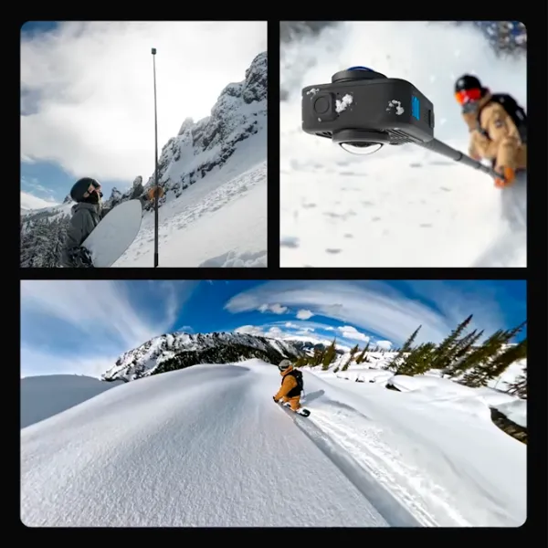 Cameră action GoPro MAX 2 Gen 2 16.60 MP / 1600 mAh / Black photo 10