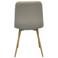 Set masă și scaune Evelin DT 404-1WO + 3 YTC-080Wo Rotundă / PAL / Light Beige photo 5