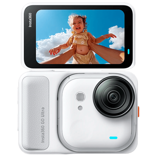 Экшн-камера Insta360 GO Ultra Standard Bundle 50 МП / 1450 мАч / Arctic White photo 1