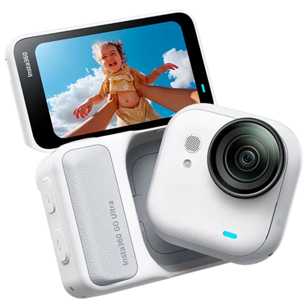Экшн-камера Insta360 GO Ultra Standard Bundle 50 МП / 1450 мАч / Arctic White photo 2