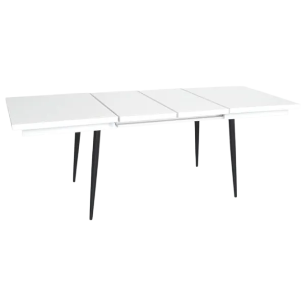 Обеденные стол со стульями Evelin DT 433-3B + 6 YTC-055B Прямоугольная / ДСП / Тёмно-серый photo 4