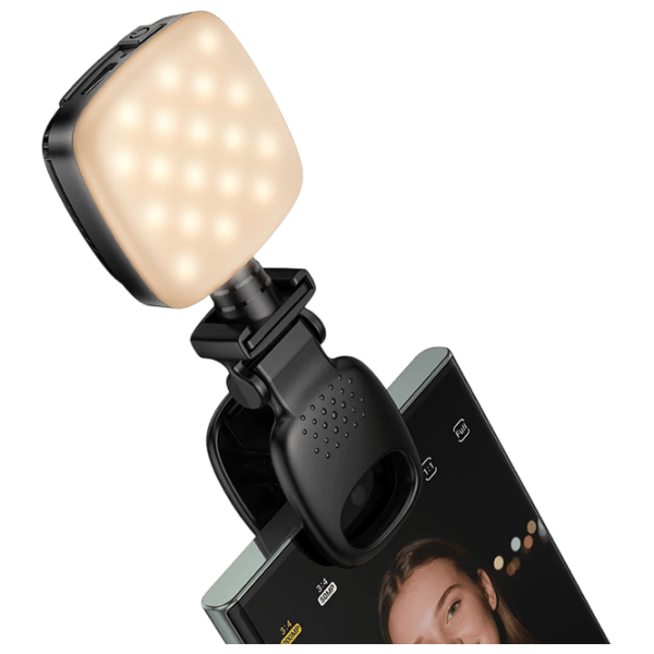 Lampă LED Hoco Beauty Mini Fill Black photo 5