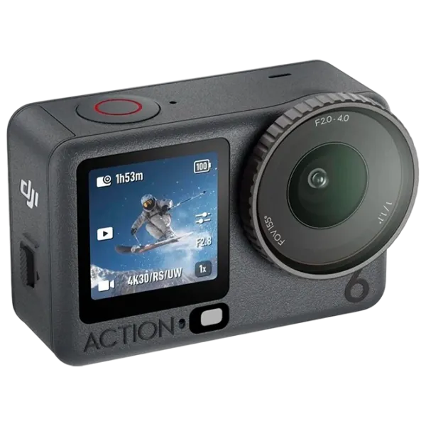 Экшн-камера DJI Action 6 Standard Combo 38 МП / 1950 мАч / Черный photo 4