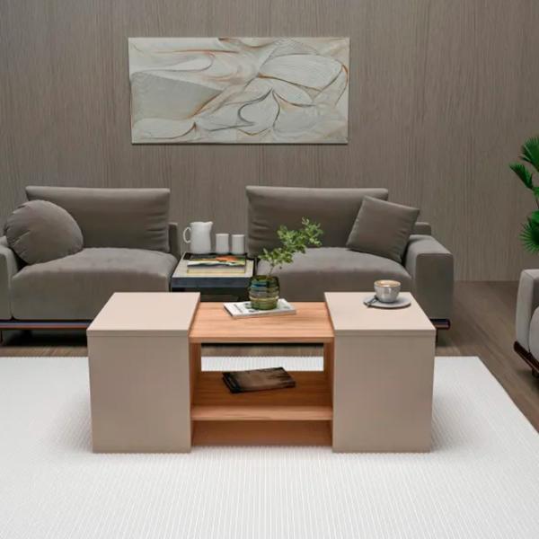 Набор журнальных столиков Trendy Sartos GTR006176 Бежевый photo 3
