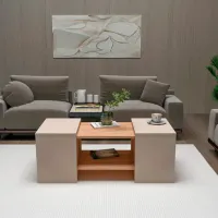Set măsuțe de cafea Trendy Sartos GTR006176 Beige photo 3