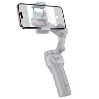 Stabilizator Hoco K24 Support 3-axis smart gimble Bluetooth / White photo 4