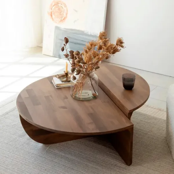 Set măsuțe de cafea Trendy NEPTUN GTR000912 Brown photo 3