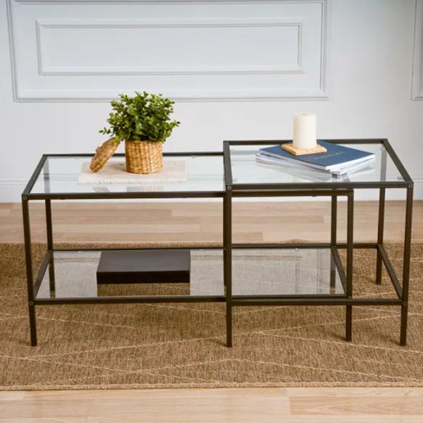 Набор журнальных столиков Trendy Sevay GTR006177 Черный photo 2