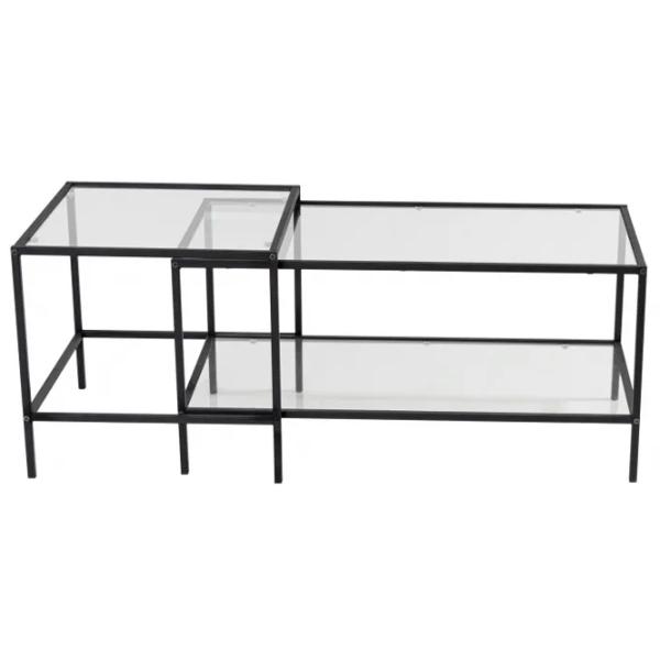 Набор журнальных столиков Trendy Sevay GTR006177 Черный photo 4