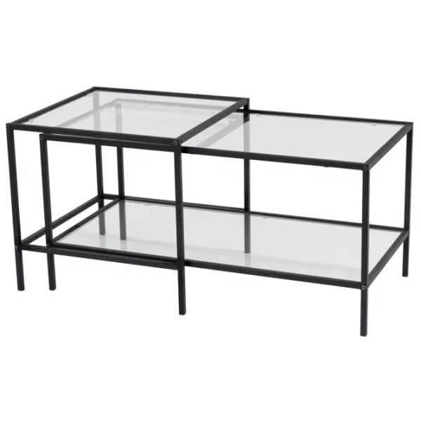 Набор журнальных столиков Trendy Sevay GTR006177 Черный photo 6