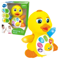 Развивающий набор Hola Toys Funny Toys Dancing Duck 808 0.6+ / Желтый