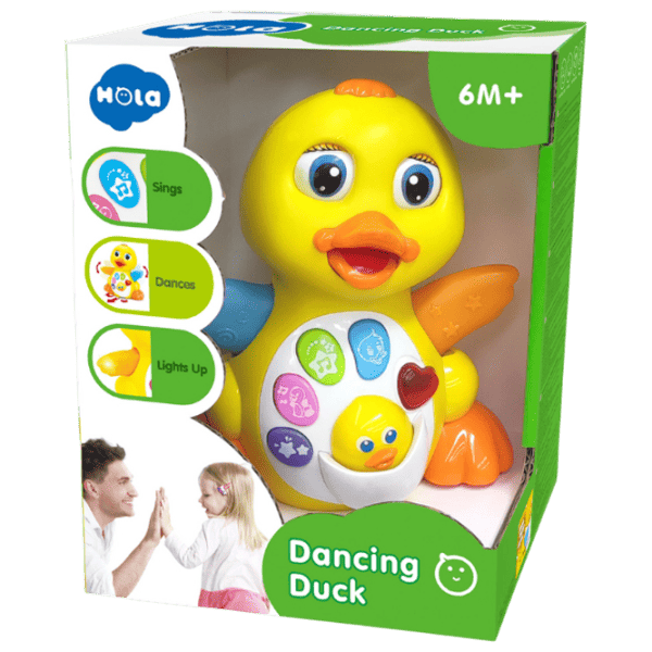 Развивающий набор Hola Toys Funny Toys Dancing Duck 808 0.6+ / Желтый photo 6