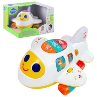 Развивающий набор Hola Toys Baby Intelligence Airplane 6103 1+ / Белый