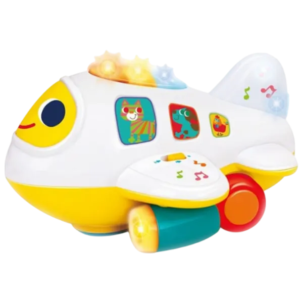 Развивающий набор Hola Toys Baby Intelligence Airplane 6103 1+ / Белый photo 3