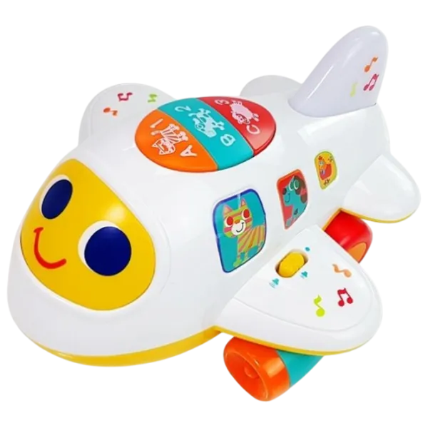 Развивающий набор Hola Toys Baby Intelligence Airplane 6103 1+ / Белый photo 4