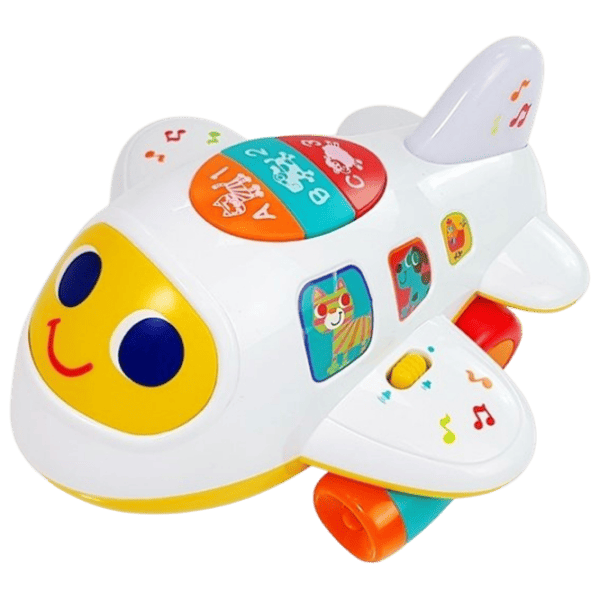 Развивающий набор Hola Toys Baby Intelligence Airplane 6103 1+ / Белый photo 4