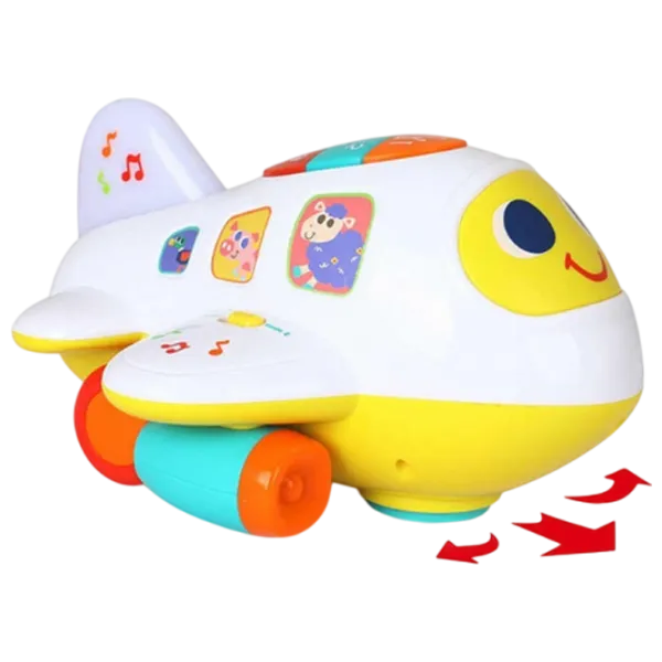 Развивающий набор Hola Toys Baby Intelligence Airplane 6103 1+ / Белый photo 6