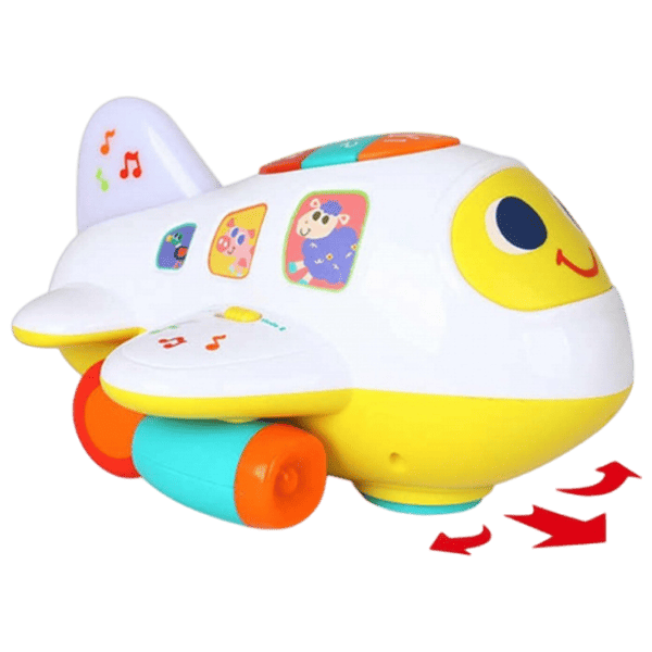 Развивающий набор Hola Toys Baby Intelligence Airplane 6103 1+ / Белый photo 6