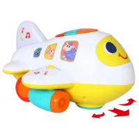 Joc educativ Hola Toys Baby Intelligence Airplane 6103 1+ / White photo 6