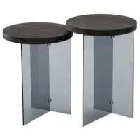 Набор журнальных столиков Trendy Serenity 2 GTR000904 Черный