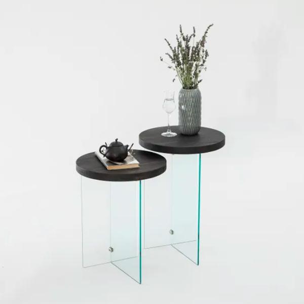 Набор журнальных столиков Trendy Serenity 2 GTR000905 Антрацит photo 2