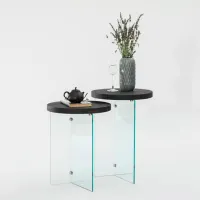 Set măsuțe de cafea Trendy Serenity 2 GTR000905 Anthracite photo 3