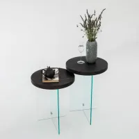 Set măsuțe de cafea Trendy Serenity 2 GTR000905 Anthracite photo 4