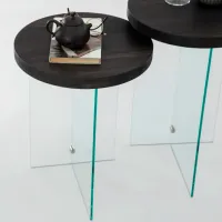 Set măsuțe de cafea Trendy Serenity 2 GTR000905 Anthracite photo 5