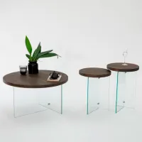 Set măsuțe de cafea Trendy Serenity 2 GTR000907 Brown photo 6
