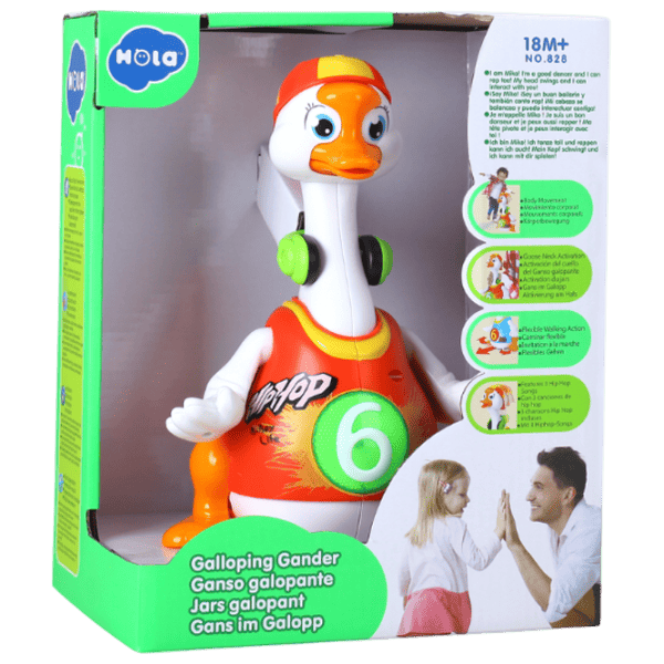 Joc educativ Hola Toys Swing Goose 828 1.5+ / White photo 8