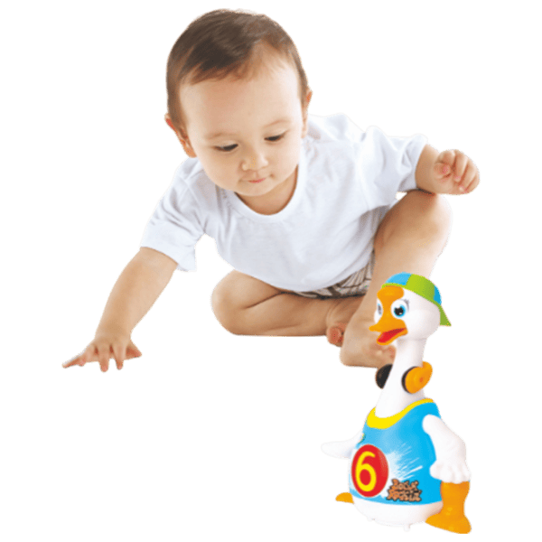 Joc educativ Hola Toys Swing Goose 828 1.5+ / White photo 11