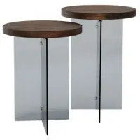 Набор журнальных столиков Trendy Serenity 2 GTR000908 Коричневый