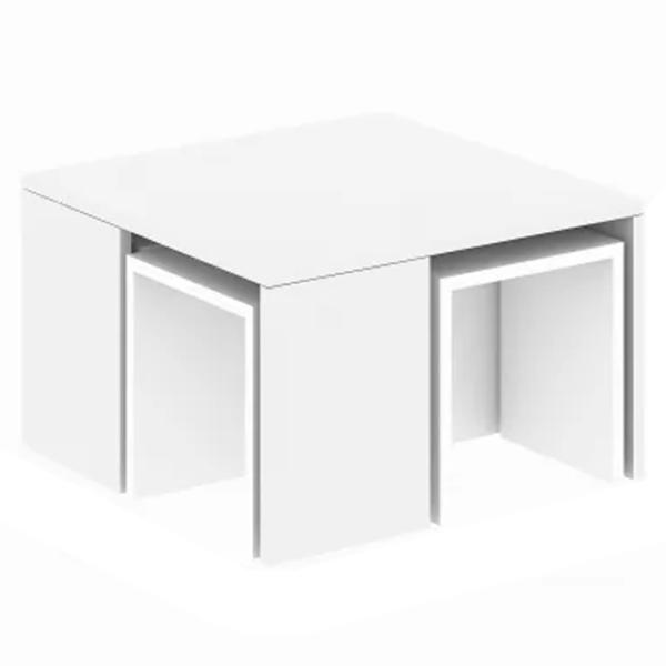 Set măsuțe de cafea Trendy Ortanca GTR000573 White photo 1