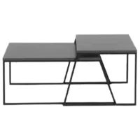 Набор журнальных столиков Trendy Orta Sehpa GTR000569 Антрацит
