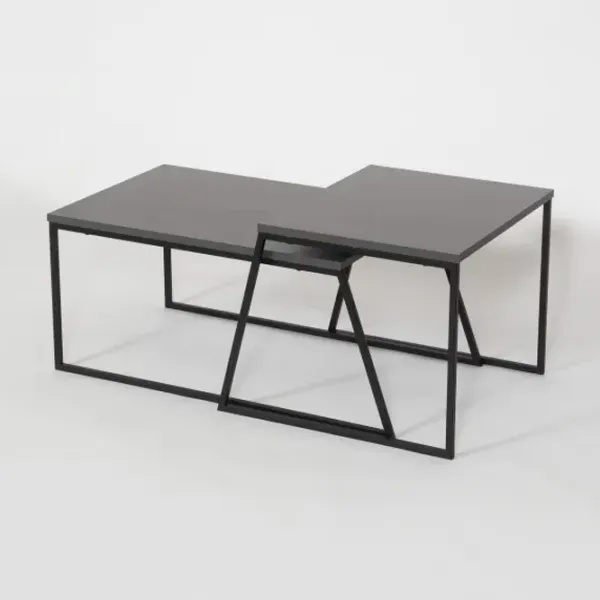 Набор журнальных столиков Trendy Orta Sehpa GTR000569 Антрацит photo 6