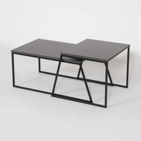 Набор журнальных столиков Trendy Orta Sehpa GTR000569 Антрацит photo 6