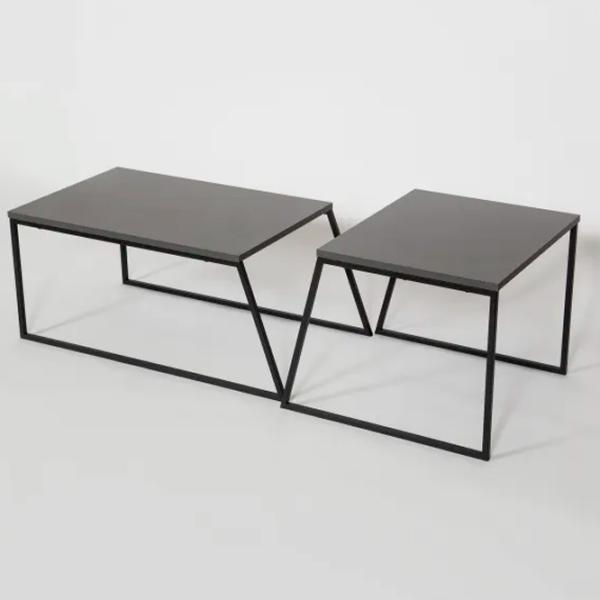 Набор журнальных столиков Trendy Orta Sehpa GTR000569 Антрацит photo 10
