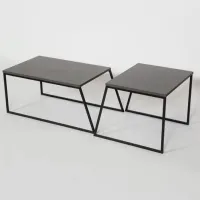Set măsuțe de cafea Trendy Orta Sehpa GTR000569 Anthracite photo 10