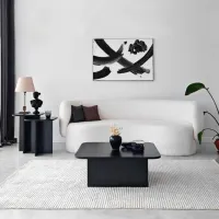 Set măsuțe de cafea Trendy BLUES GTR000857 Black photo 3
