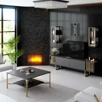 Журнальный столик Trendy Gold Line GTR006161 Черный photo 5