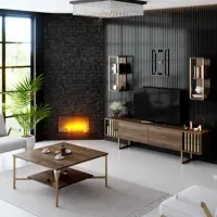 Журнальный столик Trendy Gold Line GTR006162 Коричневый photo 5