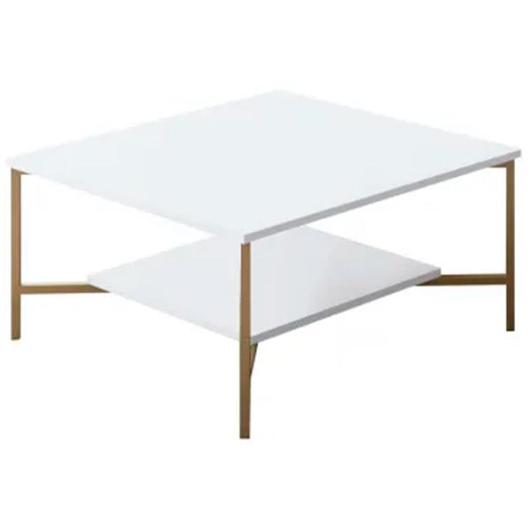 Măsuță de cafea Trendy Gold Line GTR006163 White photo 1