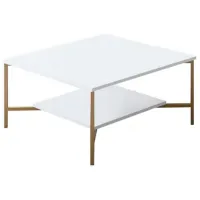 Măsuță de cafea Trendy Gold Line GTR006163 White
