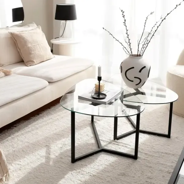 Набор журнальных столиков Trendy Bellisimo GTR000867 Черный photo 2